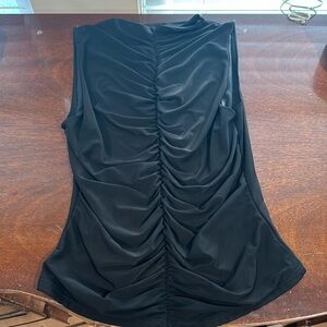 Scrunch Sleeveless Tank, Slik Feel, Casual or Going Out